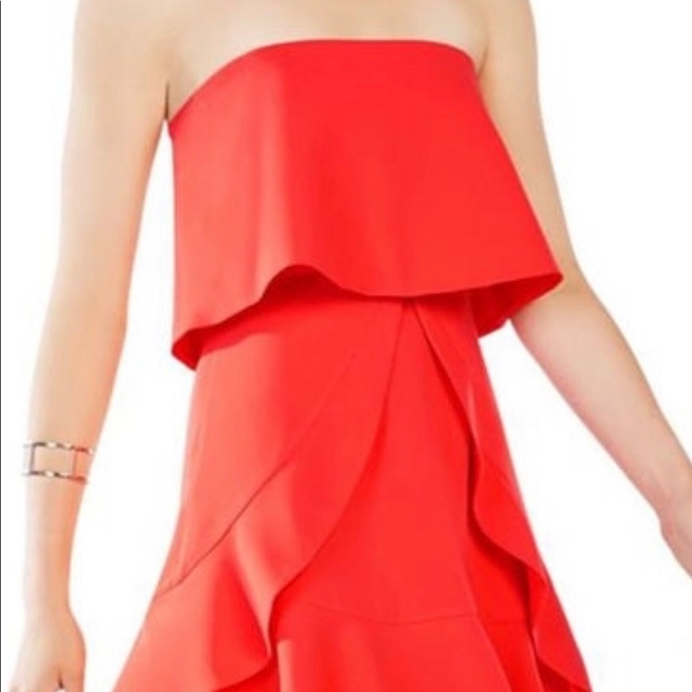 BCBG strapless dress new with tags